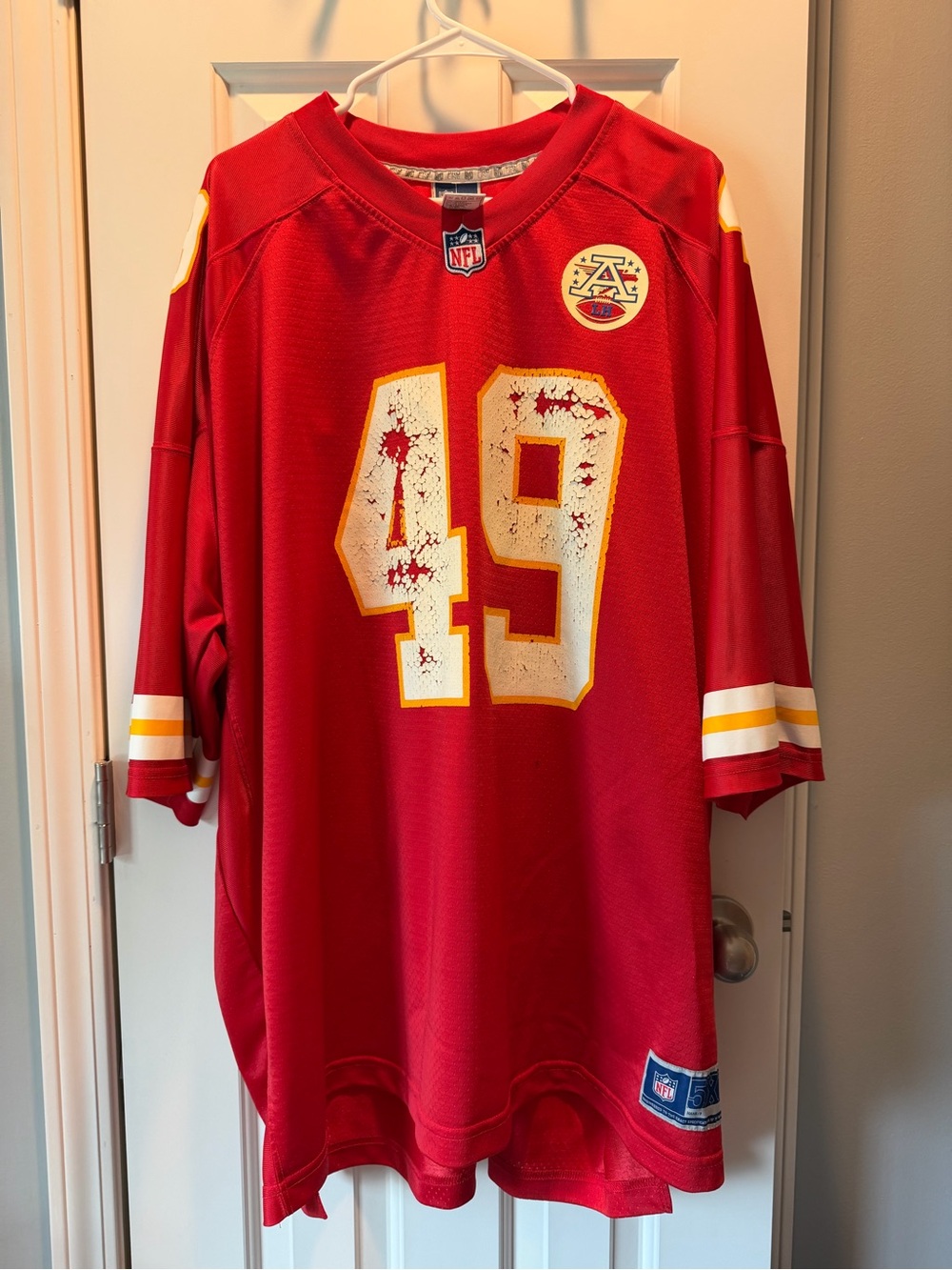 5XL Kansas City Chiefs Sorensen Jersey